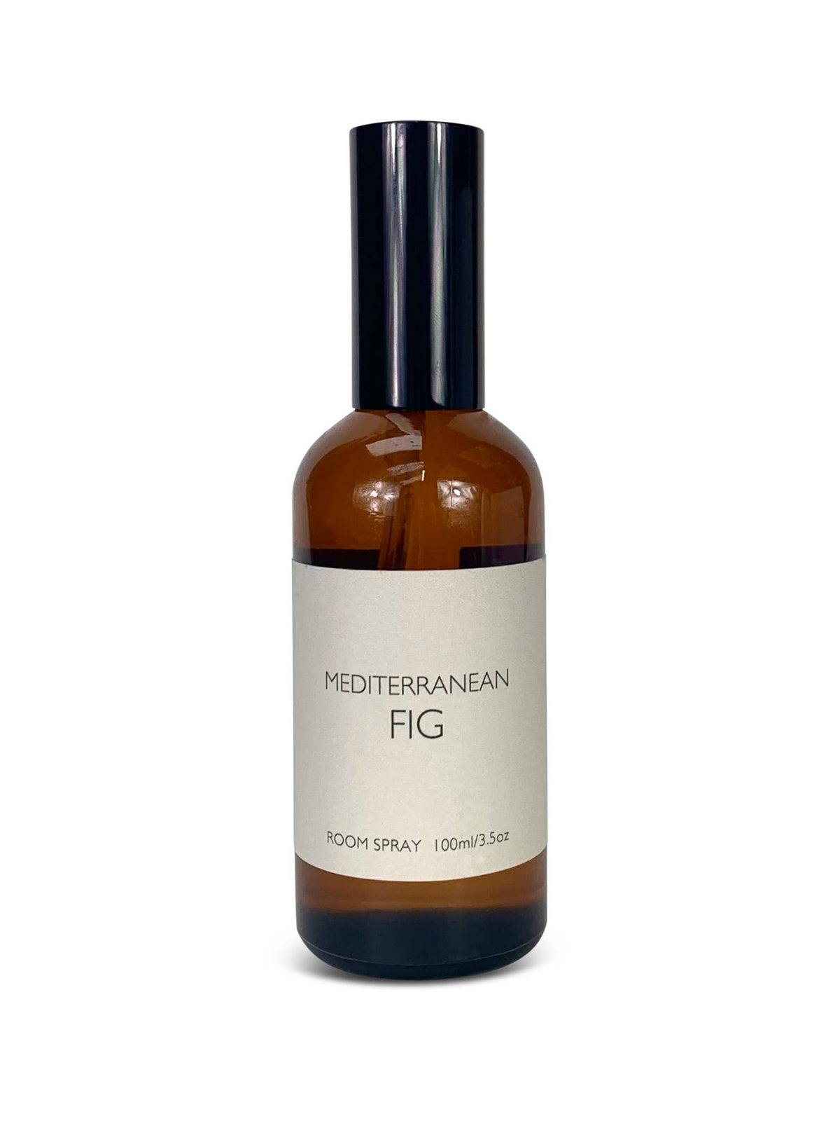 Room spray bottle labeled 'Mediterranean Fig' on a white background