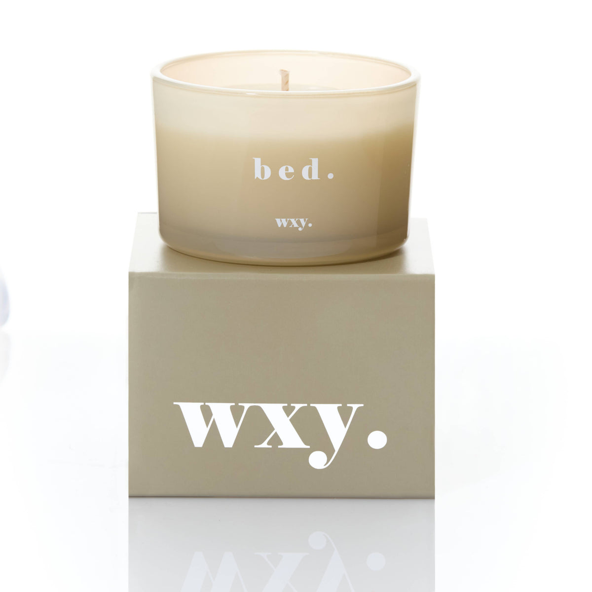 Warm Musk & Black Vanilla Bed 3oz Candle by WXY