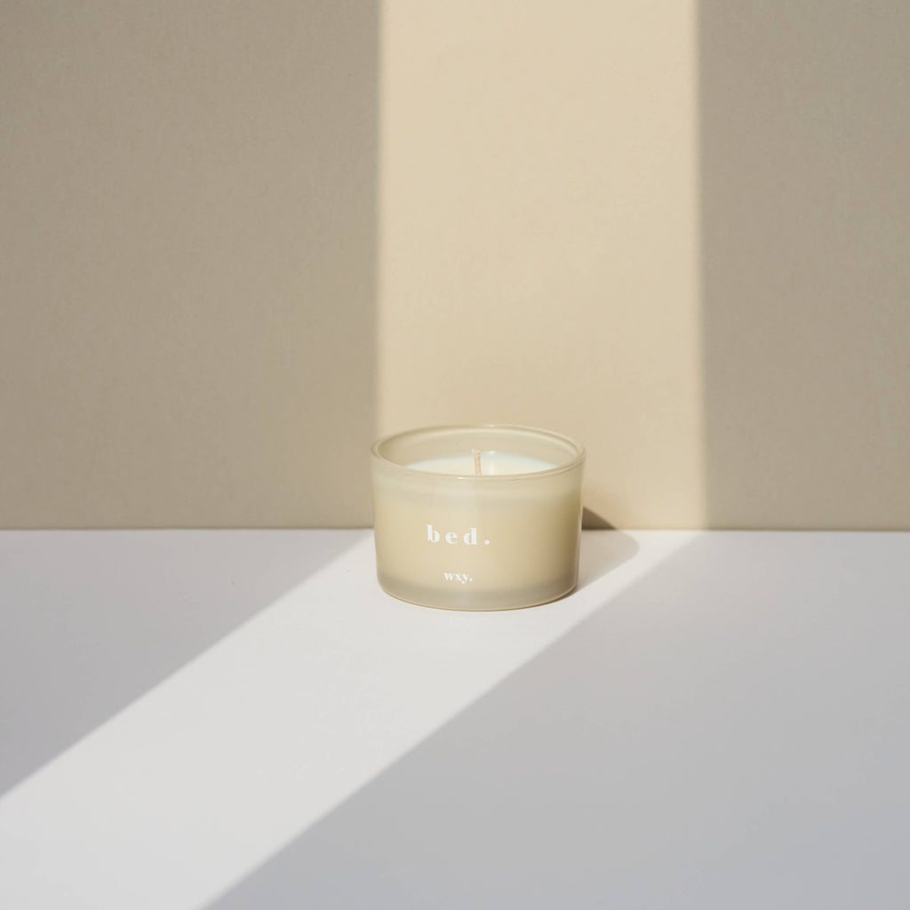 Warm Musk & Black Vanilla Bed 3oz Candle by WXY