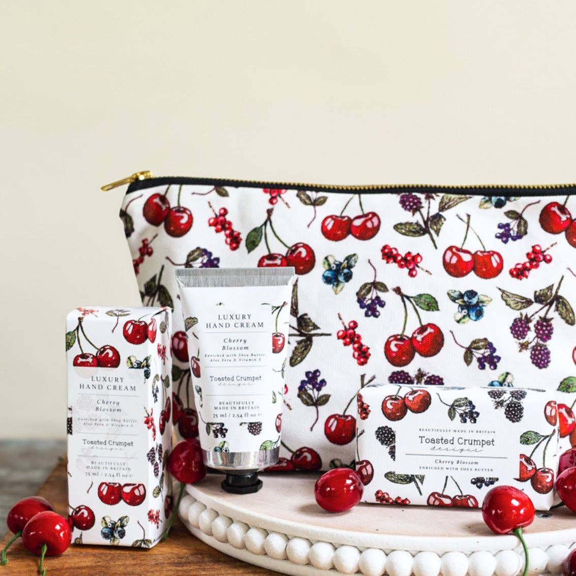 Cherry Blossom Luxury Hand Cream by Toasted Crumpet