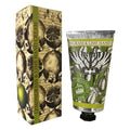 Hand cream with packaging featuring lemongrass and lime design, and Kew Gardens logo. - The Fig House