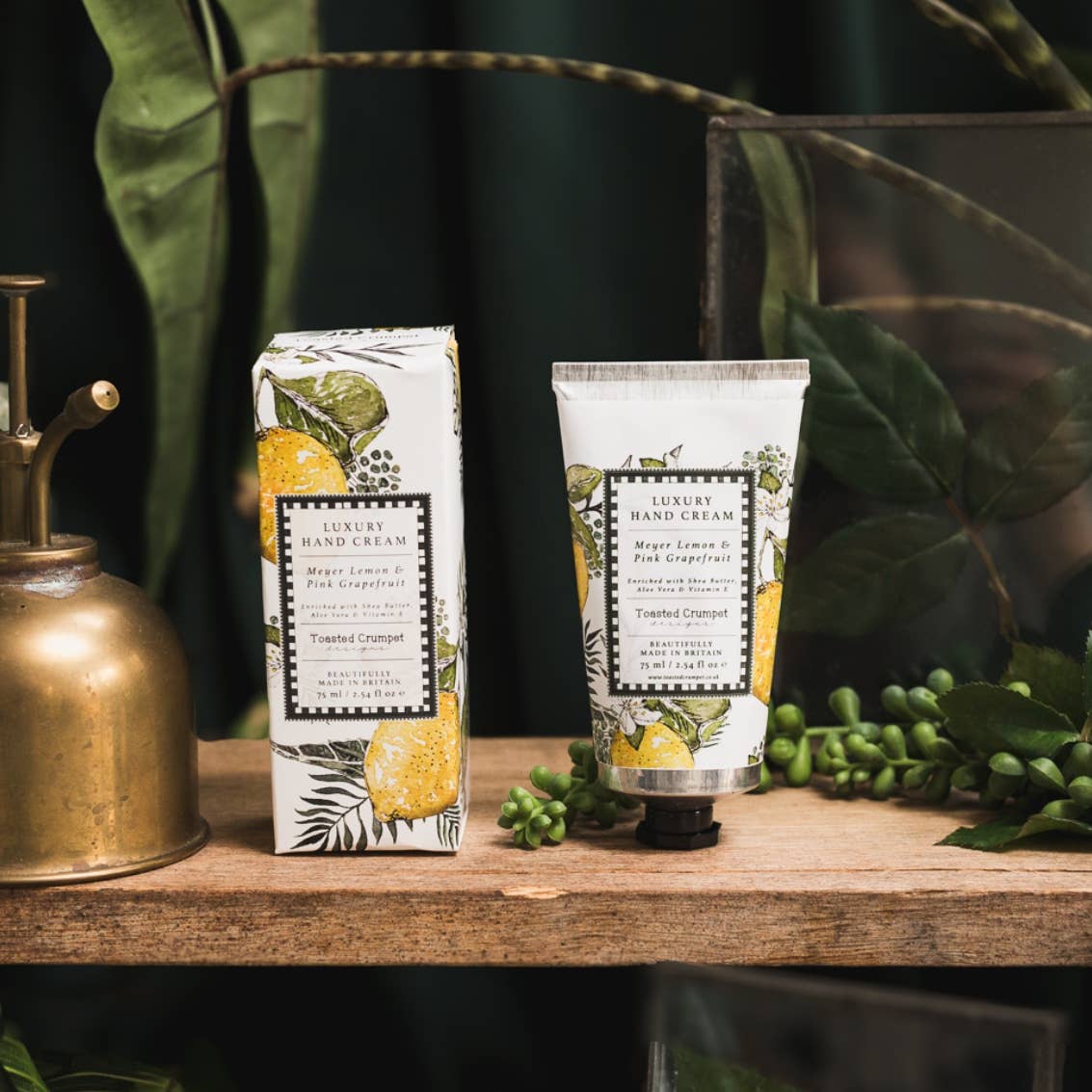 Lemon & Pink Grapefruit Luxury Hand Cream by Toasted Crumpet