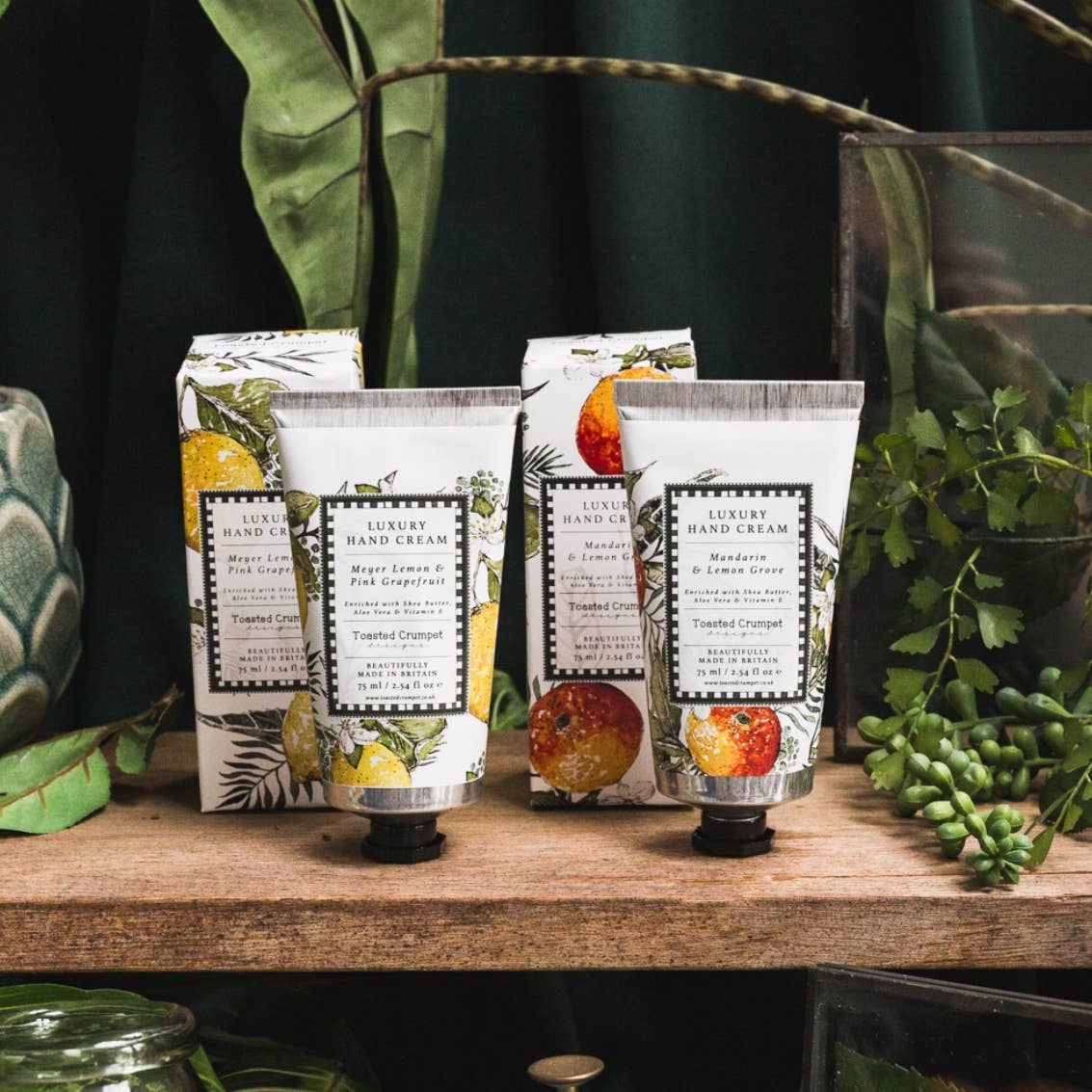 Lemon & Pink Grapefruit Luxury Hand Cream by Toasted Crumpet