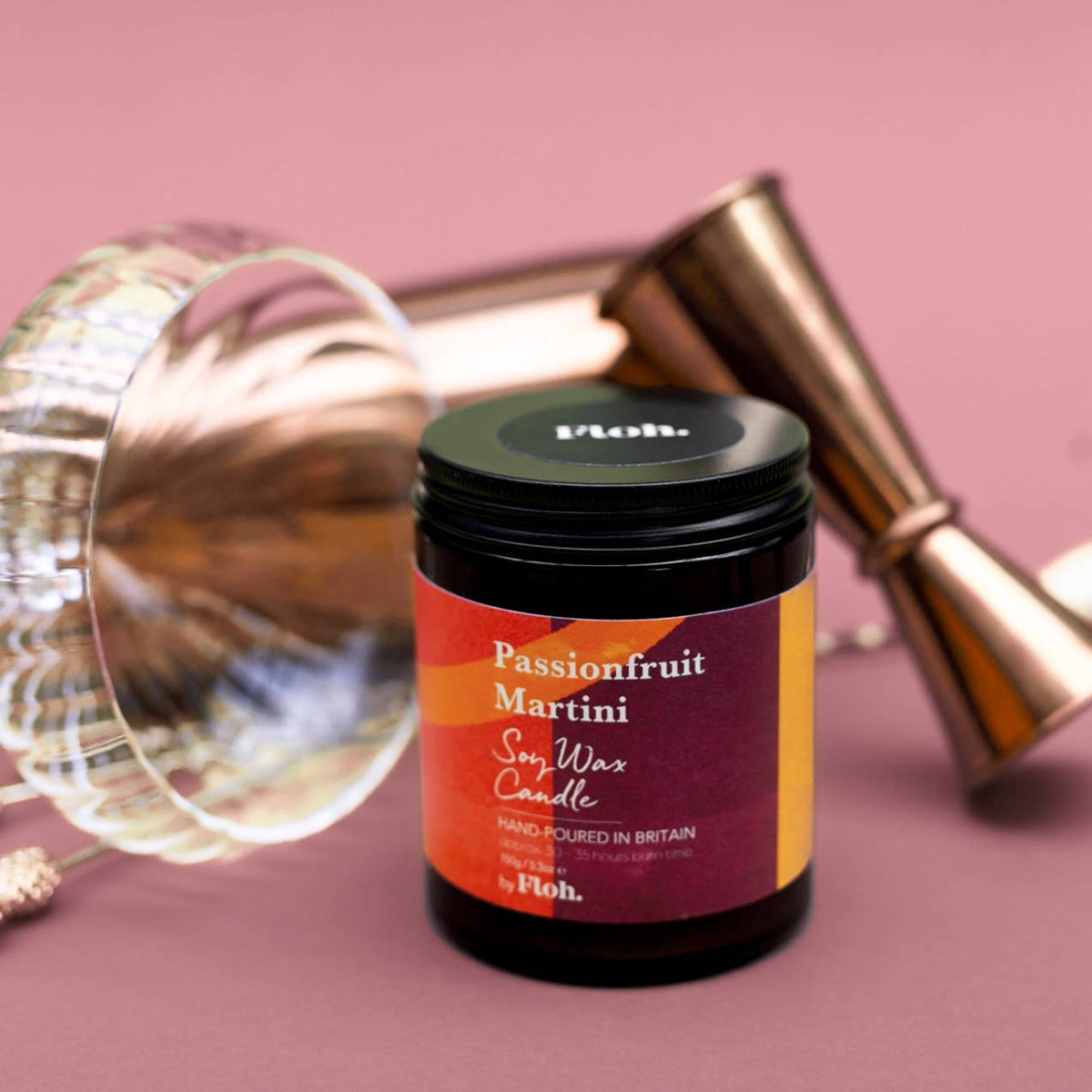 Passionfruit Martini Apothecary Candle by Floh at Toasted Crumpet