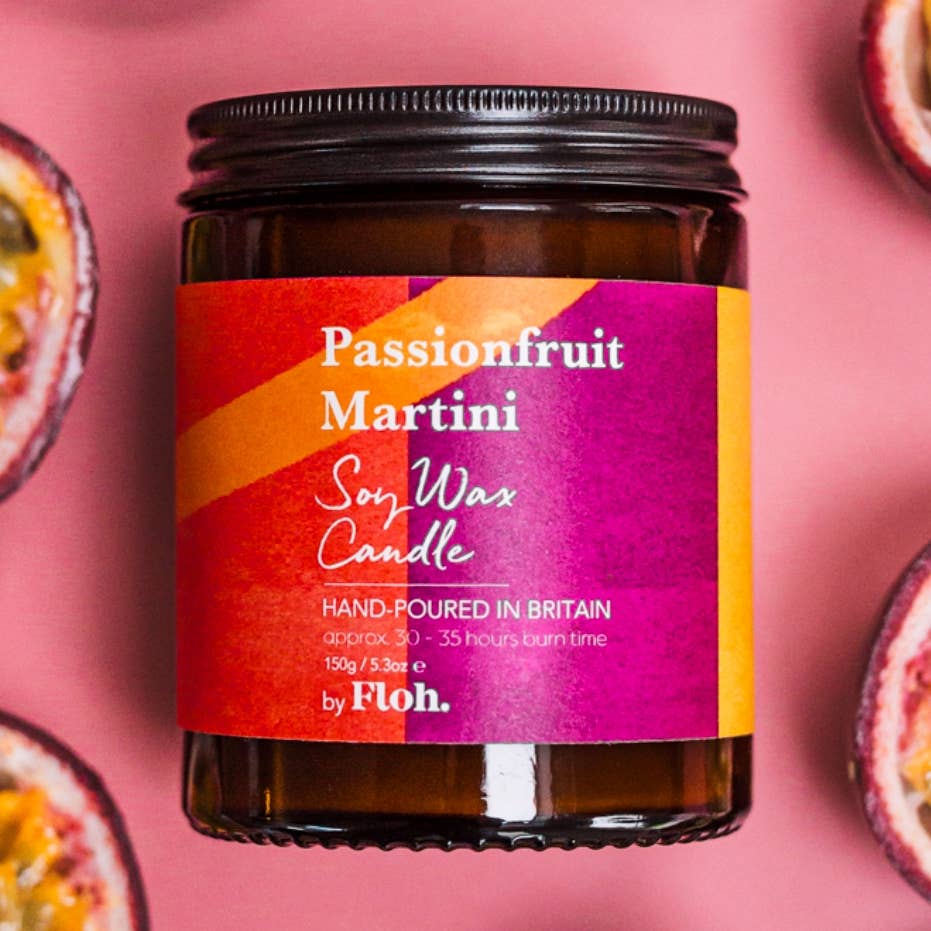 Passionfruit Martini Apothecary Candle by Floh at Toasted Crumpet